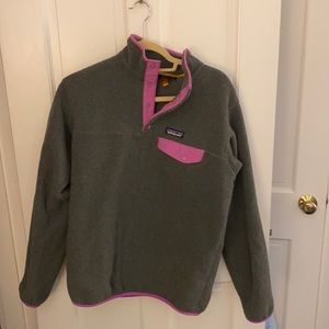 Like new Patagonia synchilla snap t pullover!